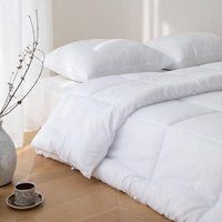 Couette de luxe blanche toute saison, édredon, couette, taille Queen King, design, couette chaude pour l'hiver