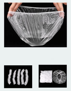 Bonnets de douche jetables bon marché en gros Bonnets de bain jetables 42cm/52cm Bonnets de douche - Product Image 5