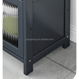 עיצוב מודרני רב שכבתית אחסון ארון מתלה עם דלת - Product Image 4