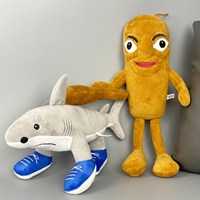 2025 Brainrot Italiano Juguete Peluche Tralalero Tralala Requin Meme Tung Tung Tung Sahur Figure Lirili Larila Peluche