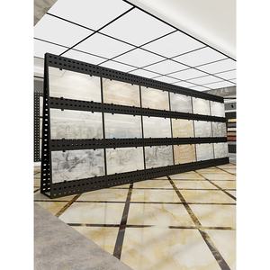 Support d'exposition pour carreaux de céramique, panneau perforé multifonction, panneau perforé pour sol, mur, échantillons de briques, panneau de marbre, grande plaque de pierre - Product Image 2