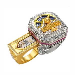 Anillo <span class=keywords><strong>de</strong></span> Campeonato <span class=keywords><strong>de</strong></span> la <span class=keywords><strong>Liga</strong></span> Deportiva <span class=keywords><strong>de</strong></span> los Denver Nuggets <span class=keywords><strong>de</strong></span> la NBA, Chapado en Plata, Personalizado <span class=keywords><strong>de</strong></span> Fábrica, <span class=keywords><strong>2023</strong></span>, para Regalo, Fiesta o Aniversario - Product Image 2