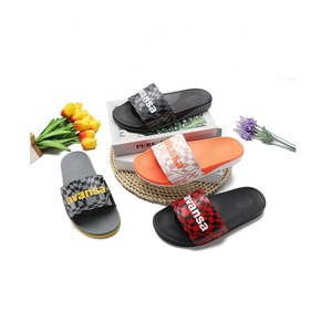 हेंगओ फैशनेबल नंगे पैर उत्पाद मुद्रित लोगो पर्ची-प्रतिरोधी tpu आउटसोल जेल इनसोल हल्के नरम डिजाइन कस्टम स्लाइड - Product Image 2