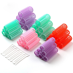 Vente directe d'usine rouleaux de cheveux en plastique magiques rouleaux de bigoudi <span class=keywords><strong>sans</strong></span> chaleur bricolage <span class=keywords><strong>fer</strong></span> à friser à usage domestique - Product Image 6
