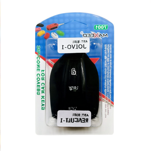 ฝาครอบกุญแจซิลิโคนสำหรับกุญแจรถอัลฟ่า โรมิโอปลอกป้องกันสีดำ - Product Image 1