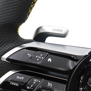 Logo en cuir noir et jaune personnalisé volant modifié pour Mercedes Benz C GLC E S CLS <span class=keywords><strong>AMG</strong></span> Zc-223-p3 - Product Image 5