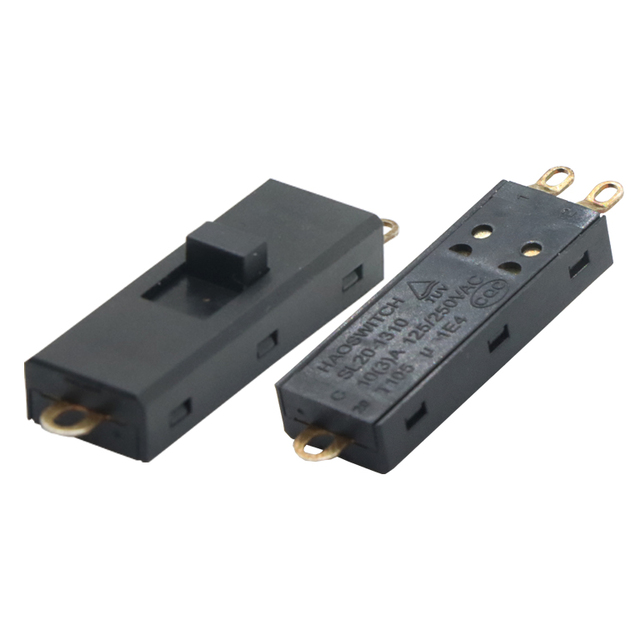 3-Pin Waterproof Safety Horizontal Slide Switch for Water-Resistant Applications