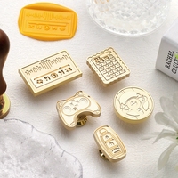 Kepala stempel segel lilin kalkulator Mouse pengontrol Game seri tombol terlaris