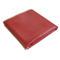 Tapis de soudage en fibre de verre personnalisé 16OZ, résistant aux hautes températures, vente en gros, remise en gros, protection contre les étincelles de feu