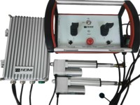 hydraulique joystick vanne directionnelle 4 leviers camion grue radio kits de télécommande intelligents