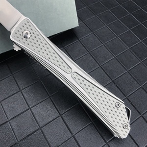 Couteau de poche pliable pour le camping en plein air, modèle 7530, outil EDC, lame 8Cr13Mov, manche en alliage d'aluminium, couteau de chasse - Product Image 4