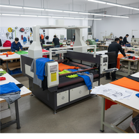 Machine de découpe laser à double tête pour tissus de sublimation et rouleaux de peluche grand format