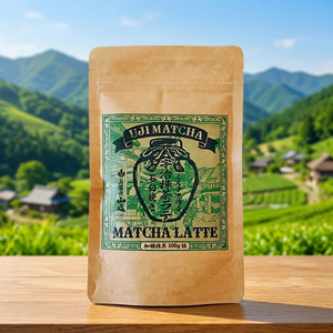 Thé vert instantané UJI MATCHA, poudre de matcha latte 100g, poudre de matcha japonaise cuite à la vapeur - Product Image 1