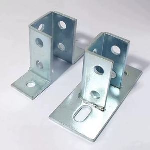 Staffa Angolare in Metallo Zincato Resistente <span class=keywords><strong>per</strong></span> Mobili in Legno, Armadi e Scaffalature, Supporto a 90 Gradi Antiruggine - Product Image 1