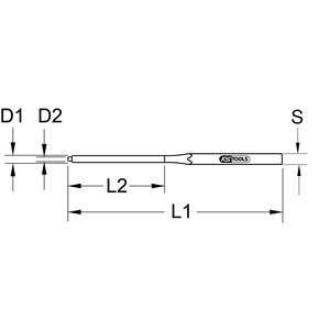 Punzón de pastillas de freno KS TOOLS, 5,8mm - Product Image 2
