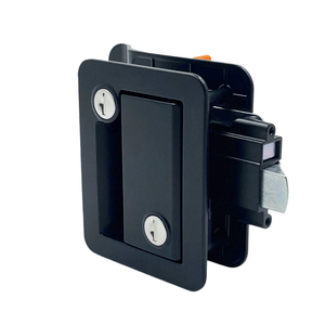 Serrure et poignée de porte extérieure en métal pour camping-car avec 2 clés pour <span class=keywords><strong>caravane</strong></span>, remorque, camion – Serrures de sécurité extérieures - Product Image 1