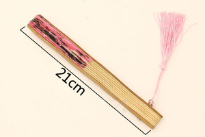 Elegantes Abanicos Plegables de Seda Blanca, Arte Folclórico Tradicional, Material de Bambú, Diseño Pintado y Grabado, Nuevo Regalo de Boda Personalizado - Product Image 5