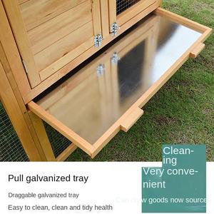 Houten kippenhok voor buiten, kweek, gemaakt in China, geen montage nodig, gratis verzending - Product Image 3