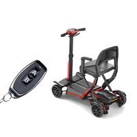 Trottinette Électrique Pliante Intelligente à 4 Roues avec Moteur Brushless Ultra Légère pour Personnes Âgées