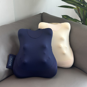 Masajeador de cintura <span class=keywords><strong>Homedics</strong></span>, masajeador de espalda y <span class=keywords><strong>cuello</strong></span> inalámbrico, almohada con calor de doble cara, masajeador de espalda completa para caminar con calor - Product Image 1