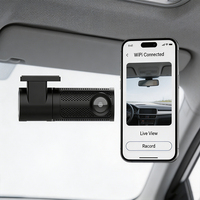 Caméra embarquée VIEVGUARB VS110 avec enregistrement en boucle, capteur G, contrôle par application, 4K, WiFi, GPS, double objectif, angle de 150°, type C, boîte noire