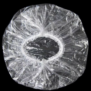 Bonnets <span class=keywords><strong>de</strong></span> <span class=keywords><strong>bain</strong></span> <span class=keywords><strong>de</strong></span> douche en plastique PE transparents et jetables, vente en gros, pour hôtel au <span class=keywords><strong>meilleur</strong></span> prix - Product Image 3