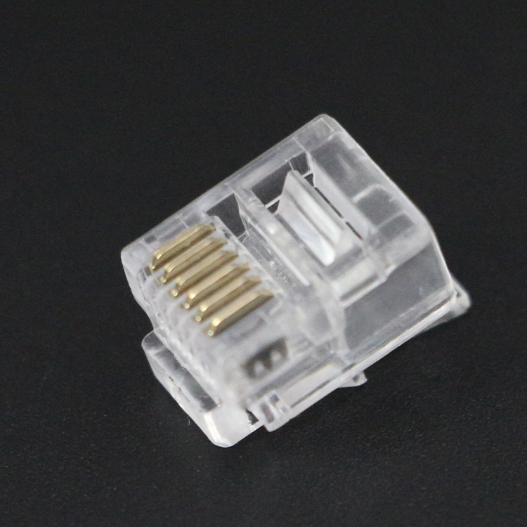 PC Material Modular Plug Boot 6P6C CAT3 Rj12 Modular Plug