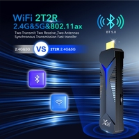 Mini TV Stick X96 S600 H313 TV Box 2G 16G 2T2R Dual WiFi Voice Remote 4K Android 10 TV Dongle Set Top Box