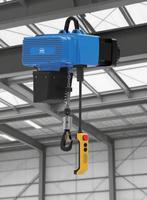 Palans électriques à chaîne industriels certifiés CE, haute efficacité, durables, 1 tonne, avec télécommande, câble métallique, neufs, pour levage lourd