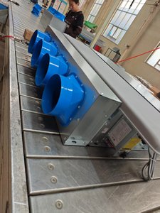 Năng lượng-hiệu quả ngang giấu HVAC hệ thống hydronic cuộn dây Quạt đơn vị linh hoạt ống dẫn không khí cho bệnh viện sưởi ấm vật liệu thép - Product Image 5