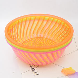 Cesta redonda universal de plástico para arroz/verduras para cocinas, cesta de drenaje para lavar verduras y frutas, con escurridor. - Product Image 4