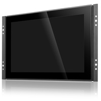 Écran plat LCD étanche de qualité industrielle 14.1 pouces 1920*1080 Moniteur tactile capacitif Interface HD VGA USB