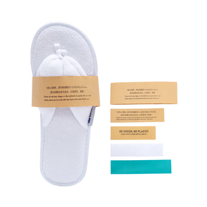Chanclas cómodas de lana Coral con logotipo personalizado, zapatillas de Spa, zapatillas de Hotel para habitación interior, zapatillas de hombre y mujer para invitados - Product Image 5