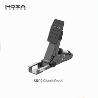 Pédale d'embrayage simple MOZA SRP Lite2 SRP2 pour jeux de simulation de course sur PC à transmission manuelle