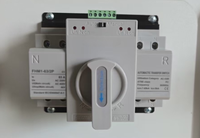 Interrupteurs de transfert automatique double alimentation HOQele 4P Din Rail ATS PV Inverter, type PC, 63A 100A 125A, capacité de coupure 10kA