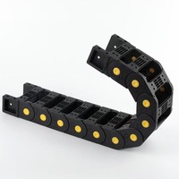 Chaîne porte-câbles MISSDAKE E2 Micro Série 04 en nylon PA66, 7-30 mm, 15-48 mm pour l'automatisation FA