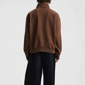 Sweat à capuche en coton lourd 450 g/m² pour homme, streetwear, coupe ample, impression personnalisée en relief, unisexe - Product Image 2