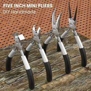 Airaj 2025 מיני פליירים מדויקים להגדיר שחרור רך אחיזה pvc פלדה אף חתוך אלכסוני חותכני תכשיטים להכנת אלקטרוניקה - Product Image 1