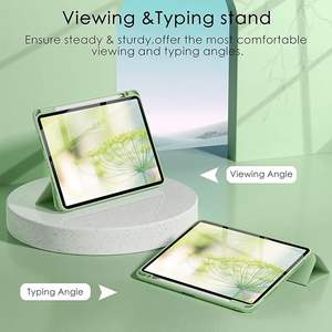 เคสแท็บเล็ตหนังอัจฉริยะพับได้แบบฝาพับพีเอ็มม่าสำหรับ iPad Pro 11และ iPad 2021ฝาครอบแท็บเล็ตหนัง PU สำหรับ iPad - Product Image 6