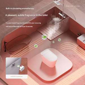 โถสุขภัณฑ์อัตโนมัติ ประหยัดน้ำ พร้อมเซ็นเซอร์เท้า ระบบเปิดฝาอัตโนมัติ แบบติด<span class=keywords><strong>ผนัง</strong></span> - Product Image 6
