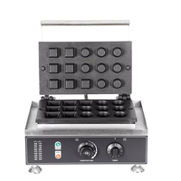 Machine à tartelettes double forme 7 cavités carrées 8 cavités rondes pour pâtisserie, idéale pour les desserts et les boulangeries