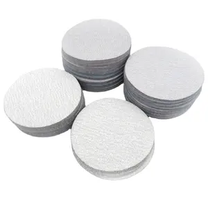 Outils abrasifs de 125mm disque de ponçage oxyde d'aluminium papier abrasif rond pour polir le bois