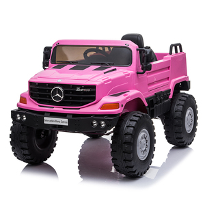 Voitures électriques 12 volts 2 roues motrices pour enfants, <span class=keywords><strong>camion</strong></span> Benz <span class=keywords><strong>Zetros</strong></span> sous licence, nouvelle voiture télécommandée pour enfants, fonctionnant sur batterie - Product Image 6