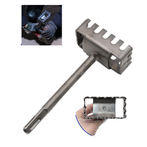 Jingsen Bạc Thủy lực điện Búa vuông Xử lý mở tường không gian thợ điện phụ kiện ổ cắm cài đặt mũi khoan - Product Image 2