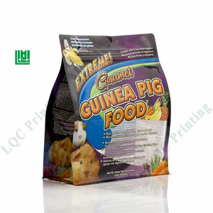 500g Rice Flat Bottom Plastic Zipper Packaging Cookie Dog Food Packaging Bags