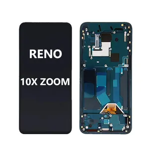 FSLX Reno 10X变焦手机触摸屏LCD移动显示器LCD触摸屏适用于Oppo Reno 10X变焦LCD触摸屏数字化仪