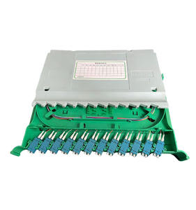 TTH Outdoor SMC 12 Mini Splice Tray Module FTTH 5G Green <b>Fiber</b> <b>Optic</b> <b>Equipment</b> Optical Cabinet CE - Product Image 3