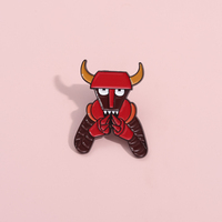 Dark Lord Red Robot Broche Futurama Metal Badge Ropa Accesorios Regalo