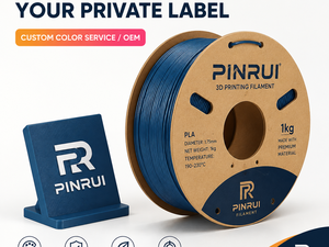 Filamento PLA PINRUI de 1.75mm, 1kg, para Impresora 3D, Colores Personalizables, Impresión de Alta Velocidad, Moldeo a 220C, Compatible con Bambu Lab y Prusa - Product Image 1