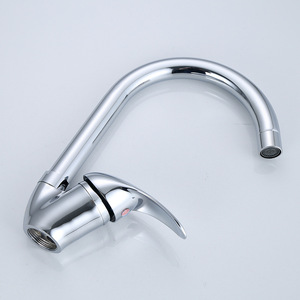 Grifo de Cocina Monomando con Rotación de 360 Grados, Válvula de Cerámica, Montaje en Encimera, Estilo Contemporáneo, Modelo 6222 - Product Image 3